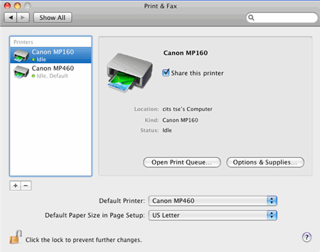 cannon print driver for mac